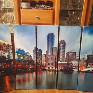 Canvas paintings, brand new, ..kept in plastic still